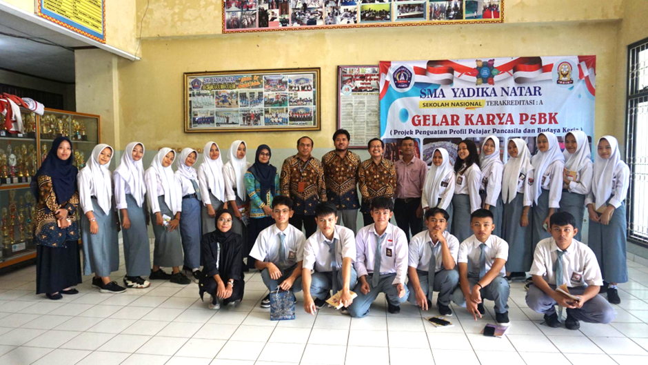 Kenalkan Fisika Lebih Dekat, Prodi Fisika ITERA gelar Roadshow ke SMA Yadika Natar